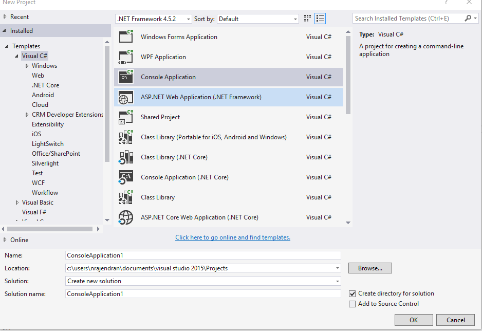 Console Application - Dynamics 365 - AhaApps