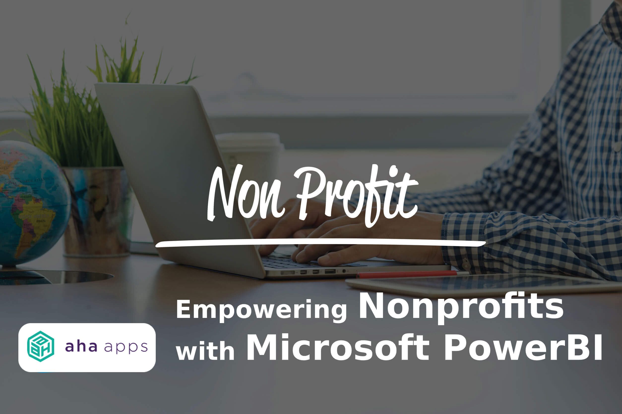 nonprofits with Microsoft Power BI - AhaApps